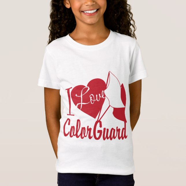 I Liebe ColorGuard T-Shirt (Vorderseite)