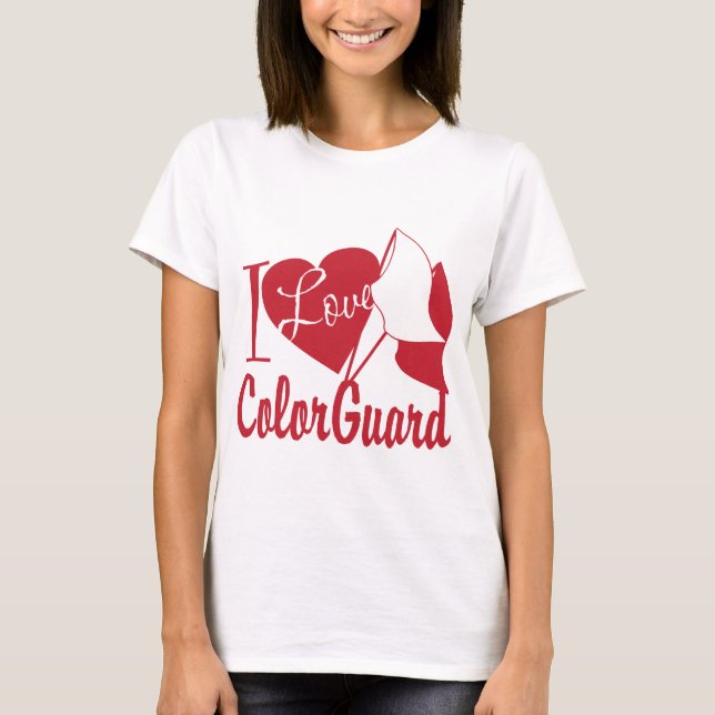 I Liebe ColorGuard T-Shirt (Vorderseite)