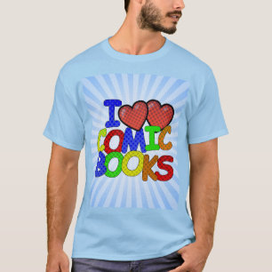 I Liebe Comic Books T-Shirt