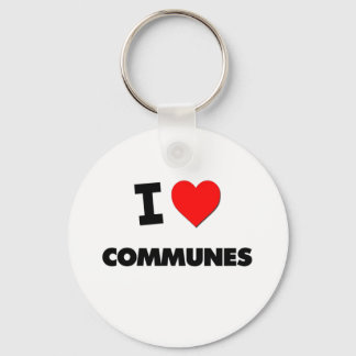 I Liebe Communes Schlüsselanhänger