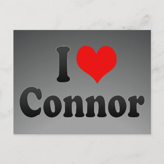 I Liebe Connor Postkarte