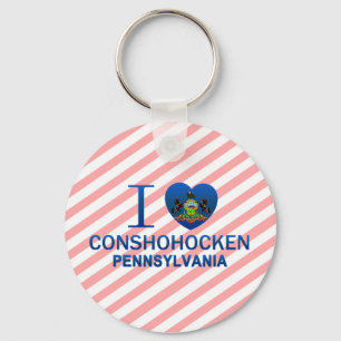I Liebe Conshohocken, PA Schlüsselanhänger