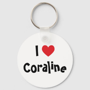 I Liebe Coraline Schlüsselanhänger