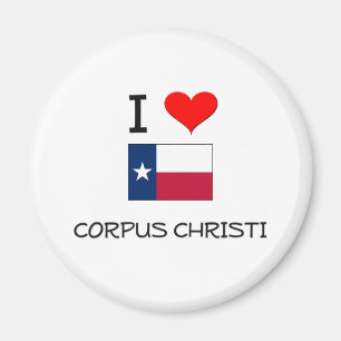 I Liebe Corpus Christi Texas Magnet