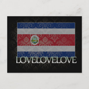 I Liebe Costa Rica Cool Postkarte