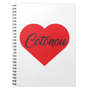 I Liebe Cotonou - Benin Notizblock