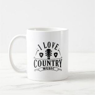 I Liebe Country Music Kaffeetasse