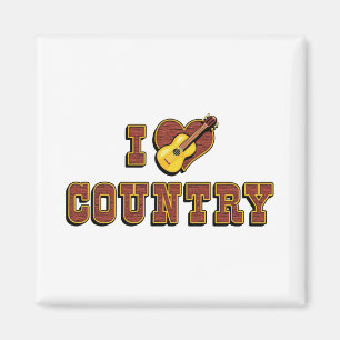 I Liebe Country Music Magnet
