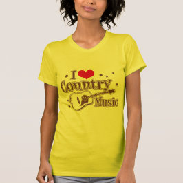 I Liebe Country Music T-Shirt