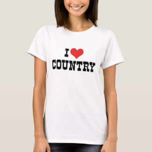 I Liebe Country Music T-Shirt