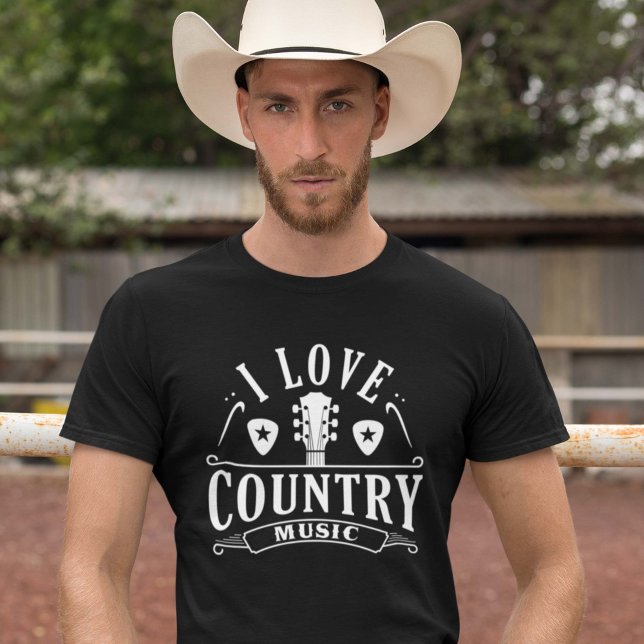 I Liebe Country Music T-Shirt (Von Creator hochgeladen)