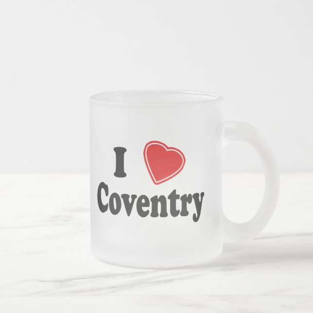 I Liebe Coventry Mattglastasse (Rechts)