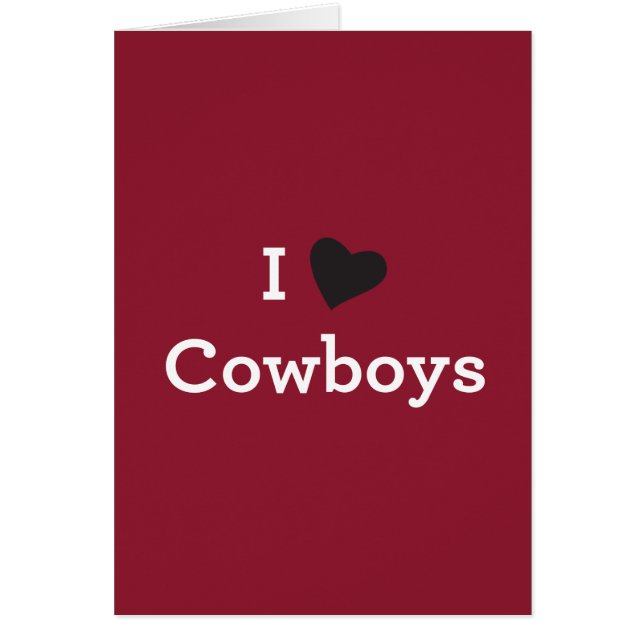 I Liebe-Cowboys (Vorne)