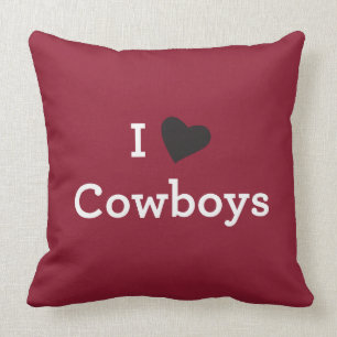 I Liebe-Cowboys Kissen