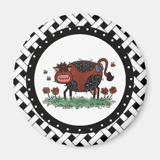 I Liebe Cows Magnet (Vorne)
