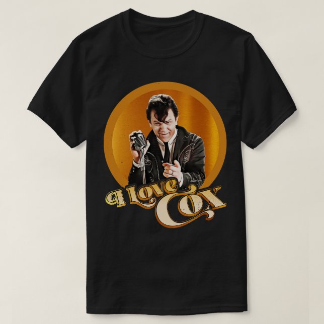I LIEBE COX Solid Gold T-Shirt (Design vorne)