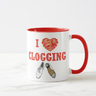 I Liebe Cprotokollieren Herzschuhtanzen Tasse