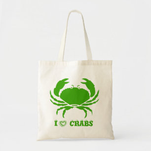 I Liebe Crabs Tragetasche