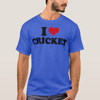I Liebe Cricket T-Shirt