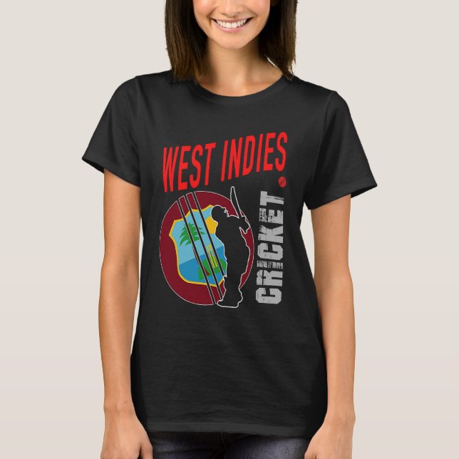 I Liebe Cricket World Team Tops (Vorderseite)