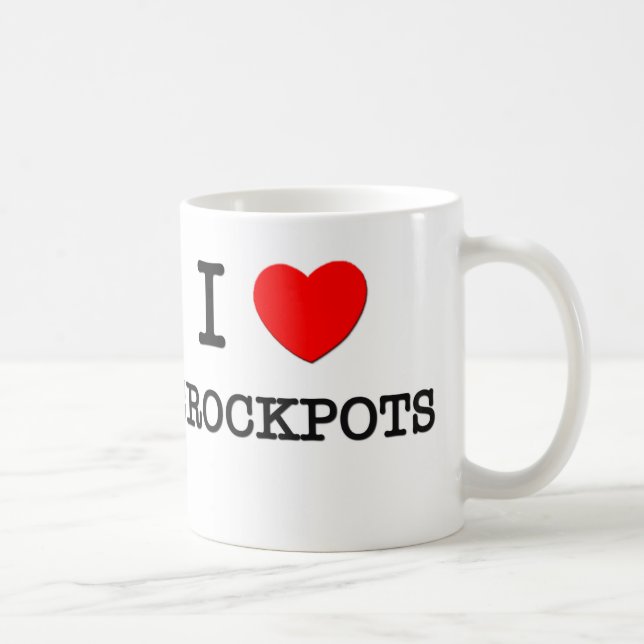 I Liebe Crockpots Tasse (Rechts)