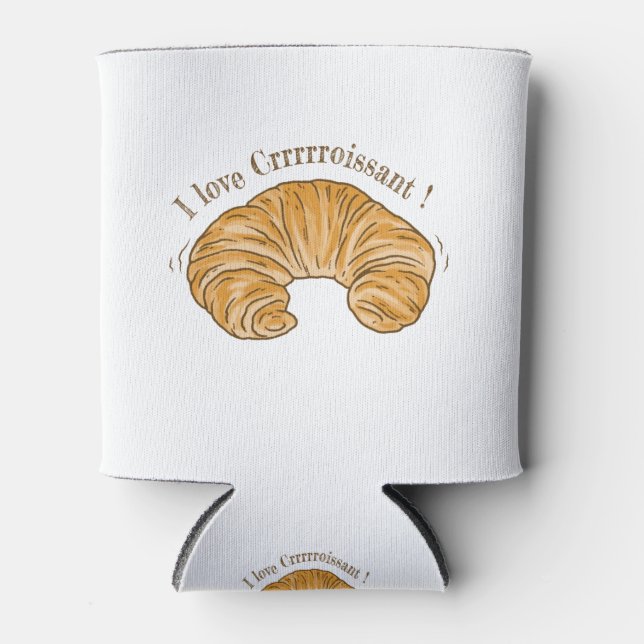 I LIEBE CROISSANT, CROISSANT BISCUIT FOOD DOSENKÜHLER (Vorderseite)