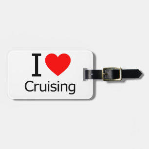 I Liebe Cruise Gepäckanhänger