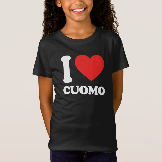 I Liebe Cuomo T-Shirt (Vorderseite)