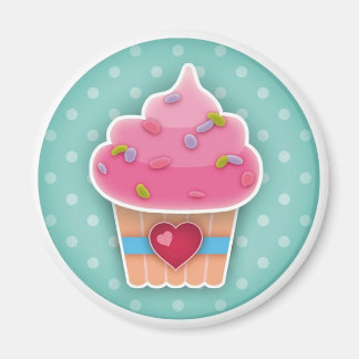 I Liebe Cupcakes Magnet