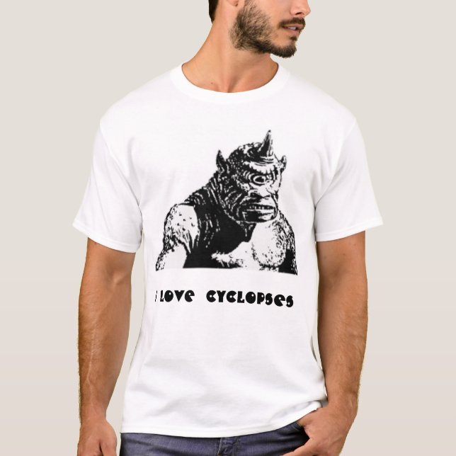 I Liebe Cyclopses T-Shirt (Vorderseite)