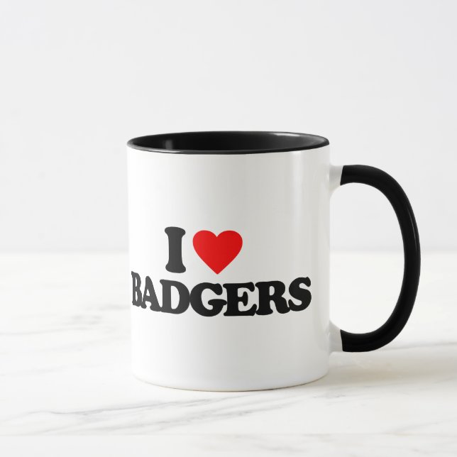 I LIEBE-DACHSE TASSE (Rechts)