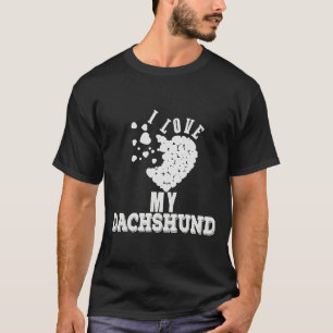 I Liebe Dackeln 37 T-Shirt