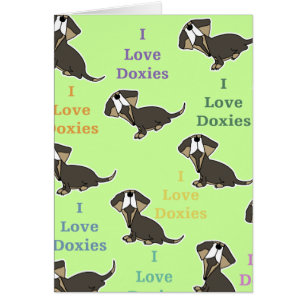 I Liebe Dackeln Collage