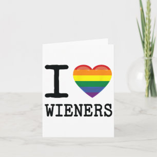 I Liebe Dackeln Ein Rainbow Pride Lgbtq Gay Biual Karte