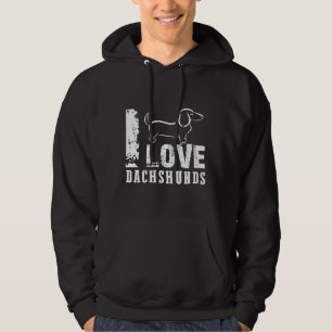 I LIEBE DACKELN HOODIE