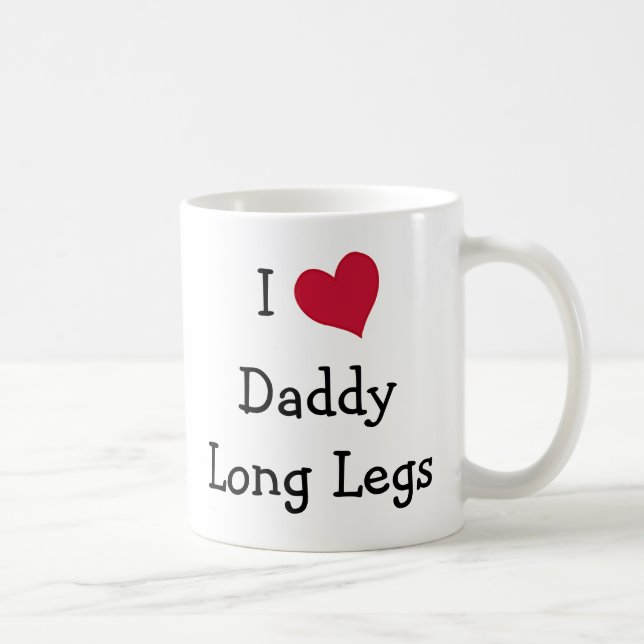 I Liebe Daddy Long Legs Tasse (Rechts)