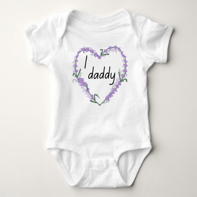 i Liebe Daddy T - Shirt (Vorderseite)