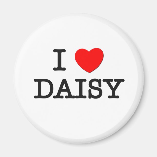 I Liebe Daisy Magnet (Vorne)
