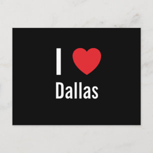 I Liebe Dallas Postkarte