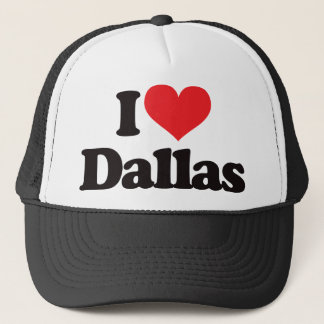I Liebe Dallas Truckerkappe