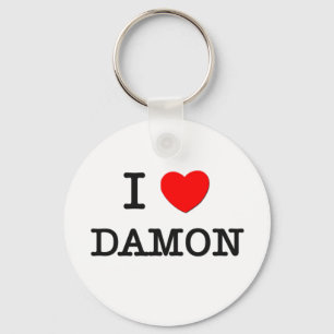 I Liebe Damon Schlüsselanhänger