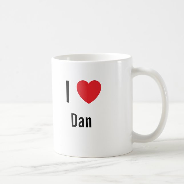 I Liebe Dan Tasse (Rechts)