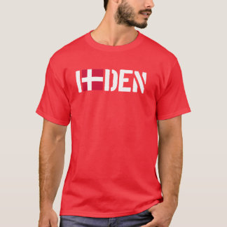 I Liebe DÄNEMARK-T-Shirt T-Shirt