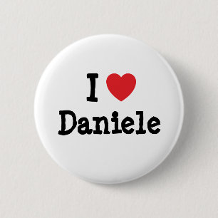 I Liebe Daniele T - Shirt Button
