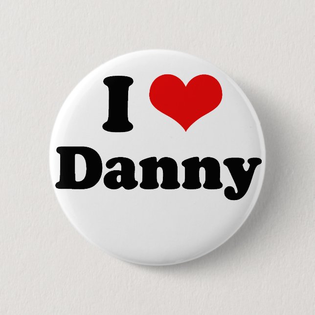I Liebe Danny Gokey Button (Vorderseite)