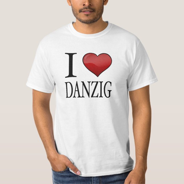 I Liebe Danzig T-Shirt (Vorderseite)