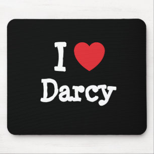 I Liebe Darcy Hercy T - Shirt Mousepad