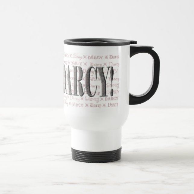 I LIEBE DARCY!  Reise-Tasse Reisebecher (Rechts)