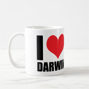 I Liebe Darwin Kaffeetasse