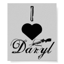I Liebe Daryl Poster